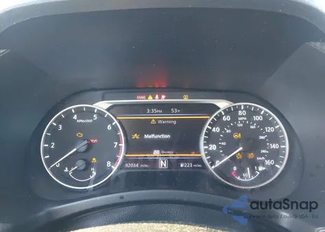 2020 Nissan Sentra Sv Xtronic Cvt z USA, uszkodzony, nr VIN 3N1AB8CVXLY234647